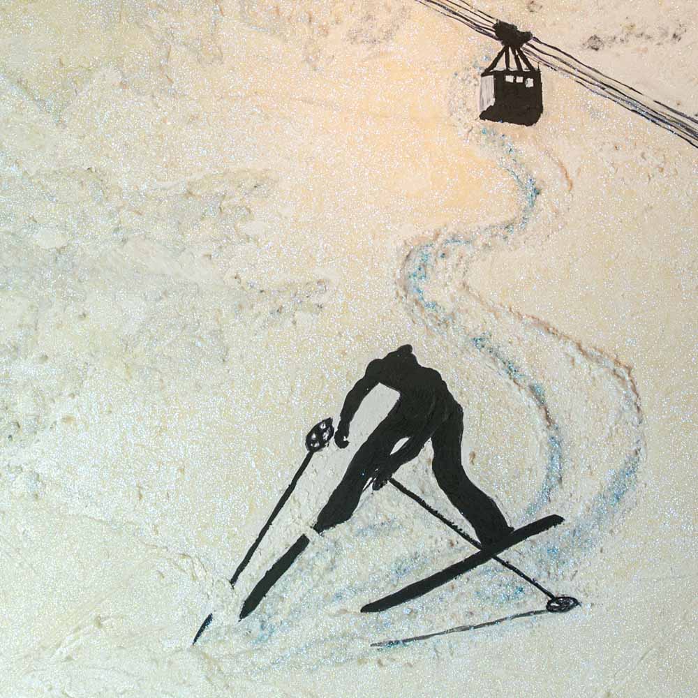 Gemälde Wintertraum